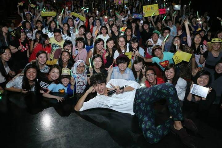 Take a look at exclusive images from Lee Kwang Soo Fan Meeting in Sg.